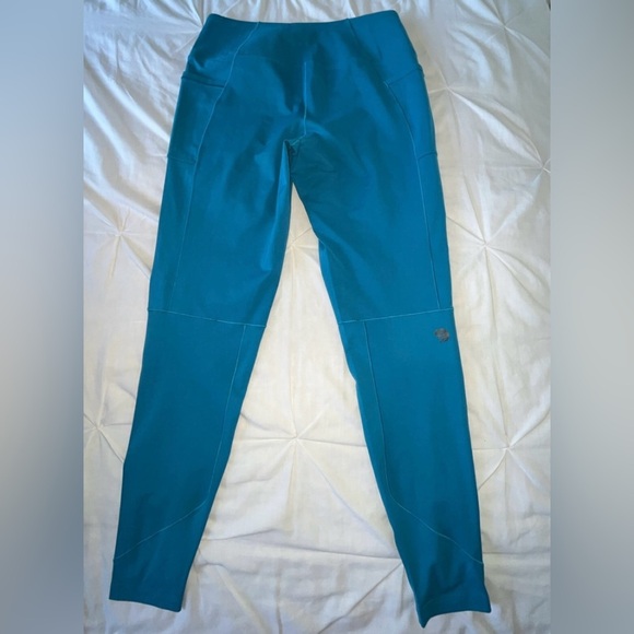 Mountain Hardwear Women’s Active Stretch Tight Leggings In “Vinson Blue” SIZE M - Picture 6 of 10